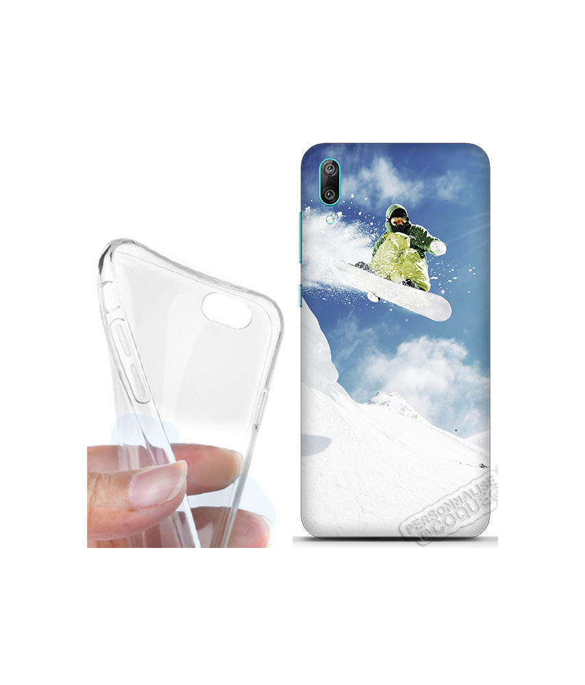 Coque silicone Y7 Pro 2019 personnalisée souple