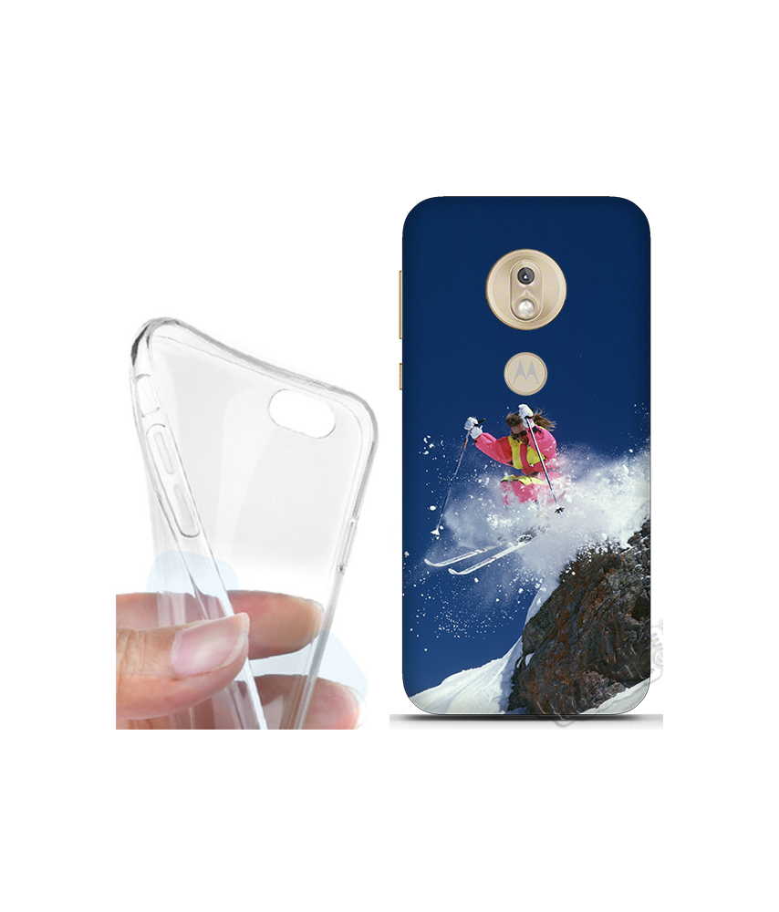 Coque silicone Moto G7 Play personnalisée souple