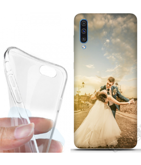 Coque silicone Galaxy A50 personnalisée souple