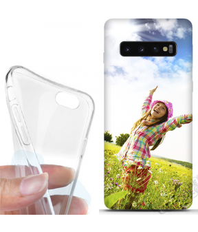 Coque silicone Galaxy S10 personnalisée souple