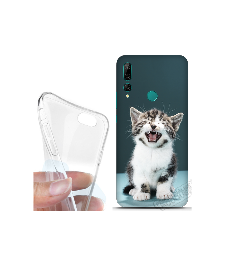 Coque silicone P Smart Z personnalisée souple