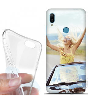 Coque silicone Y6 2019 personnalisée souple