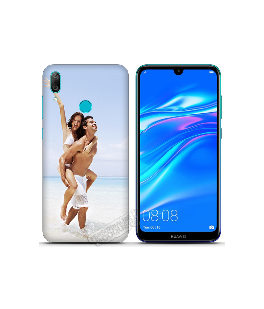 Coque Y7 2019 personnalisée rigide