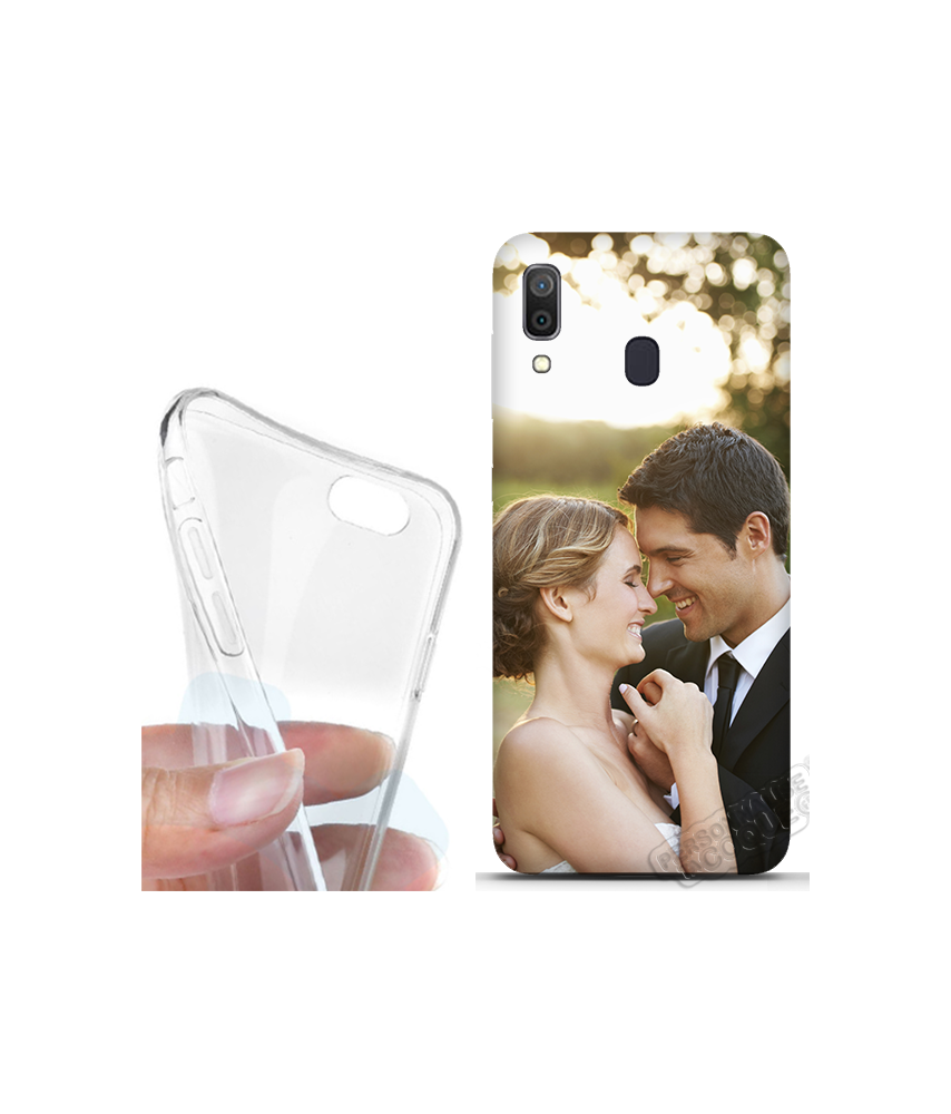 Coque silicone Galaxy A20 personnalisée souple