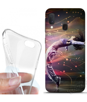 Coque silicone Galaxy A20E personnalisée souple