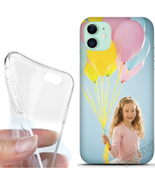 Coque silicone iPhone 11 personnalisée souple