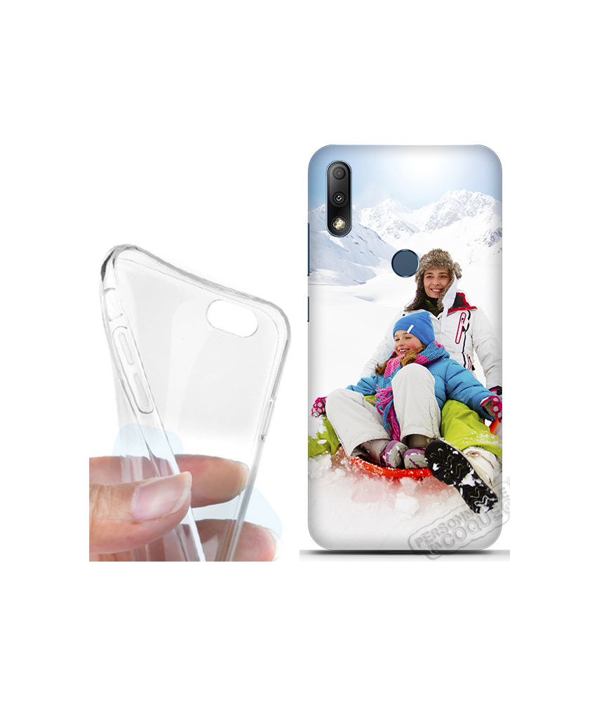 Coque silicone Zenfone Max Plus( M2) ZB634KL personnalisée souple