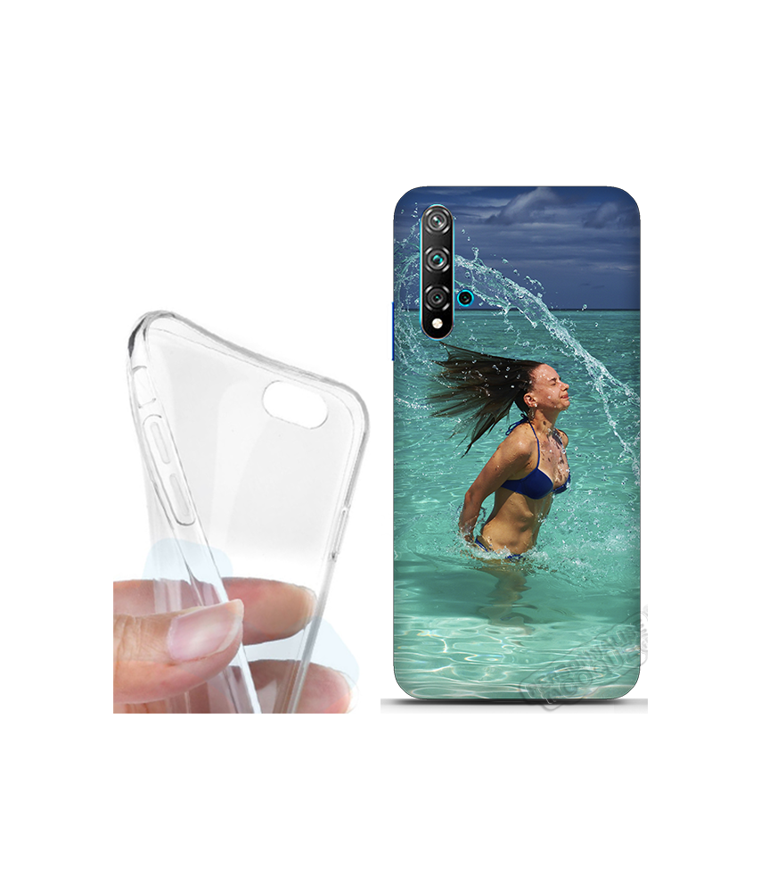 Coque silicone Nova 5t personnalisée souple