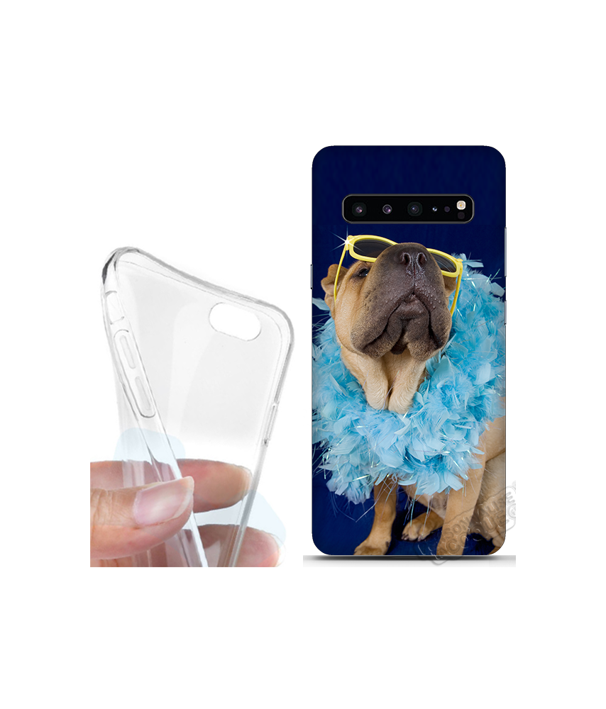 Coque silicone Galaxy S10 5g personnalisée souple