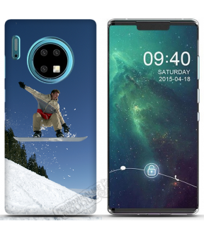 Coque Mate 30 Pro personnalisée rigide