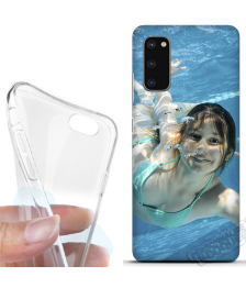 Coque silicone Galaxy S20 personnalisée souple