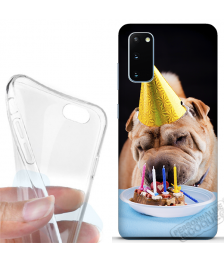 Coque silicone Galaxy S20+ personnalisée souple