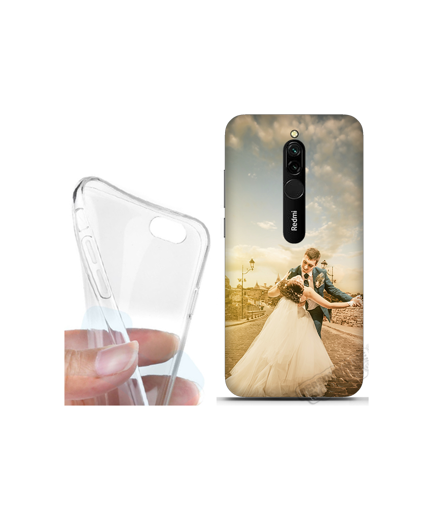 Coque silicone Redmi 8 personnalisée souple