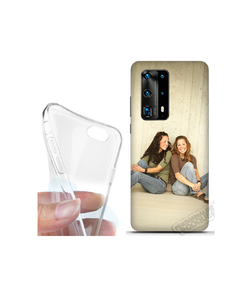 Coque silicone P40 personnalisée souple