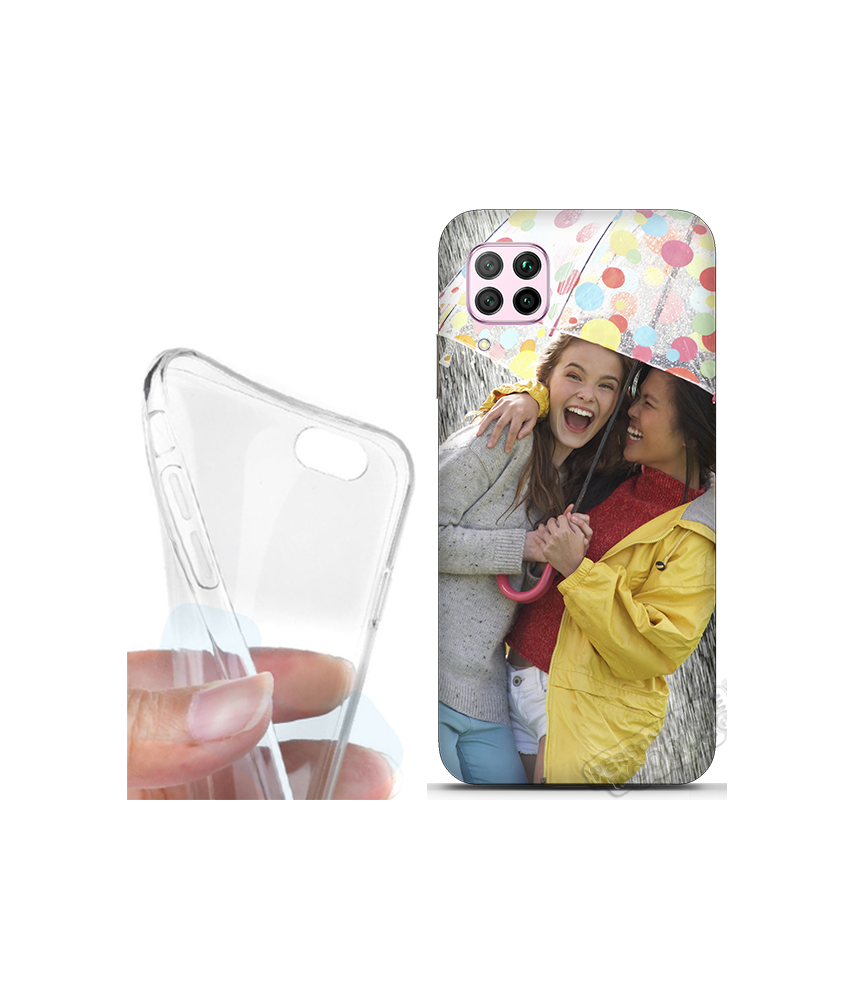 Coque silicone P40 Lite personnalisée souple