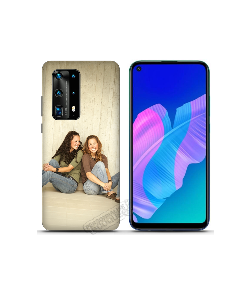 Coque P40 Lite E personnalisée rigide