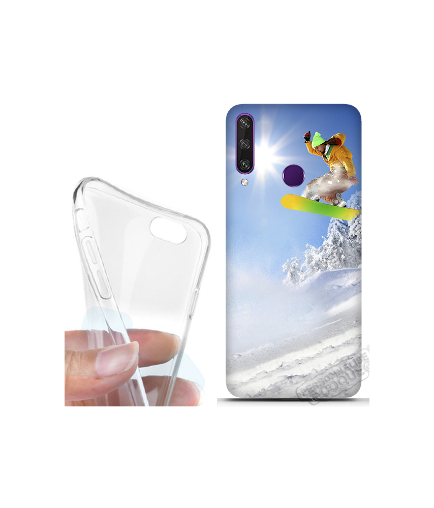 Coque silicone Y6p personnalisée souple