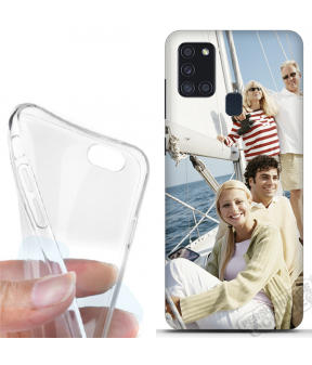 Coque silicone Galaxy A21S personnalisée souple