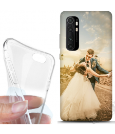 Coque silicone Mi Note 10 Lite personnalisée souple