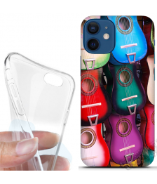 Coque silicone iPhone 12 mini personnalisée souple