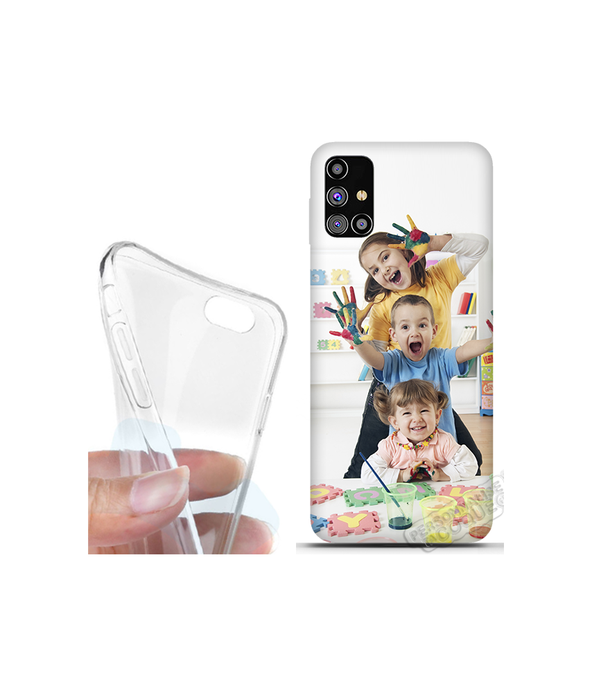 Coque silicone Galaxy M31s personnalisée souple