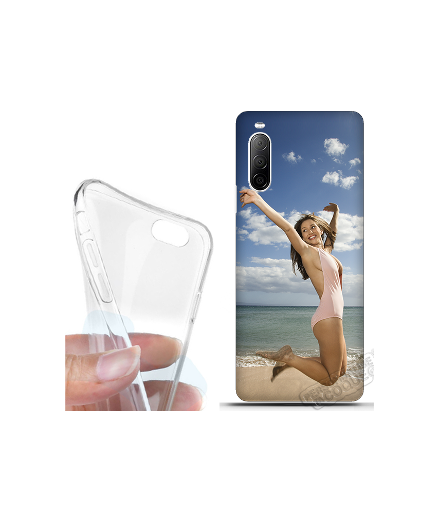 Coque silicone Xperia 10 ii personnalisée souple