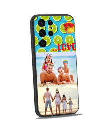 Coque bumper noir Galaxy S21 Ultra 5g personnalisée