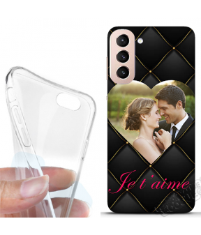 Coque silicone Galaxy S21/5G personnalisée souple