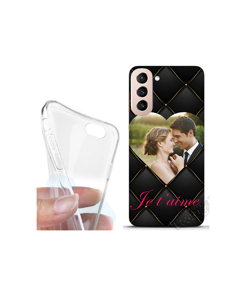 Coque silicone Galaxy S21/5G personnalisée souple