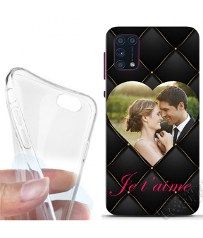 Coque silicone Galaxy M31 personnalisée souple