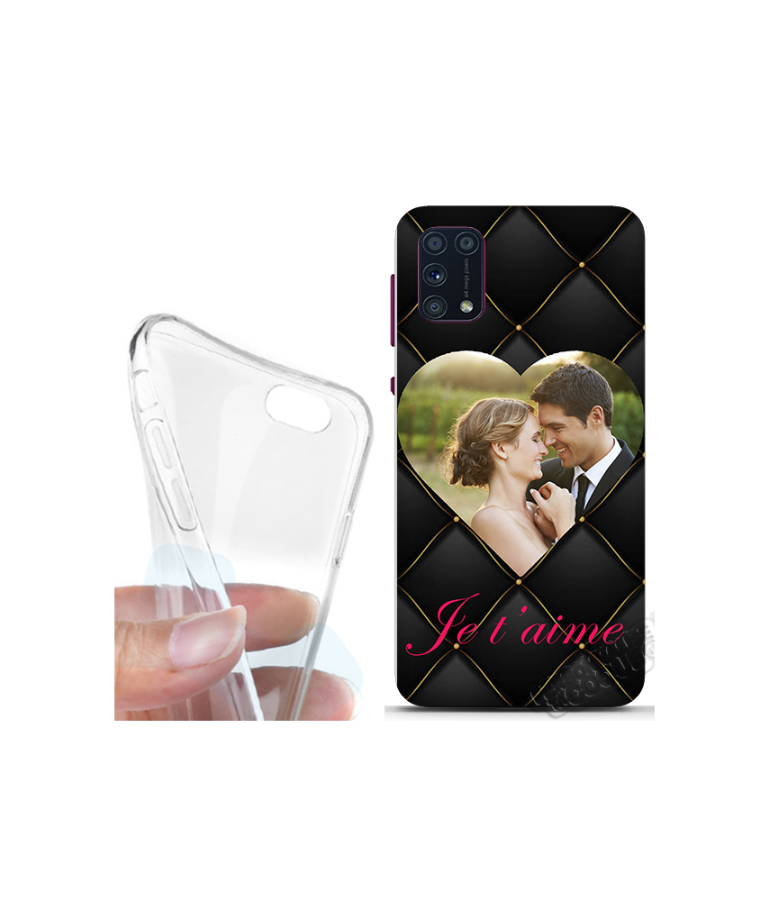 Coque silicone Galaxy M31 personnalisée souple