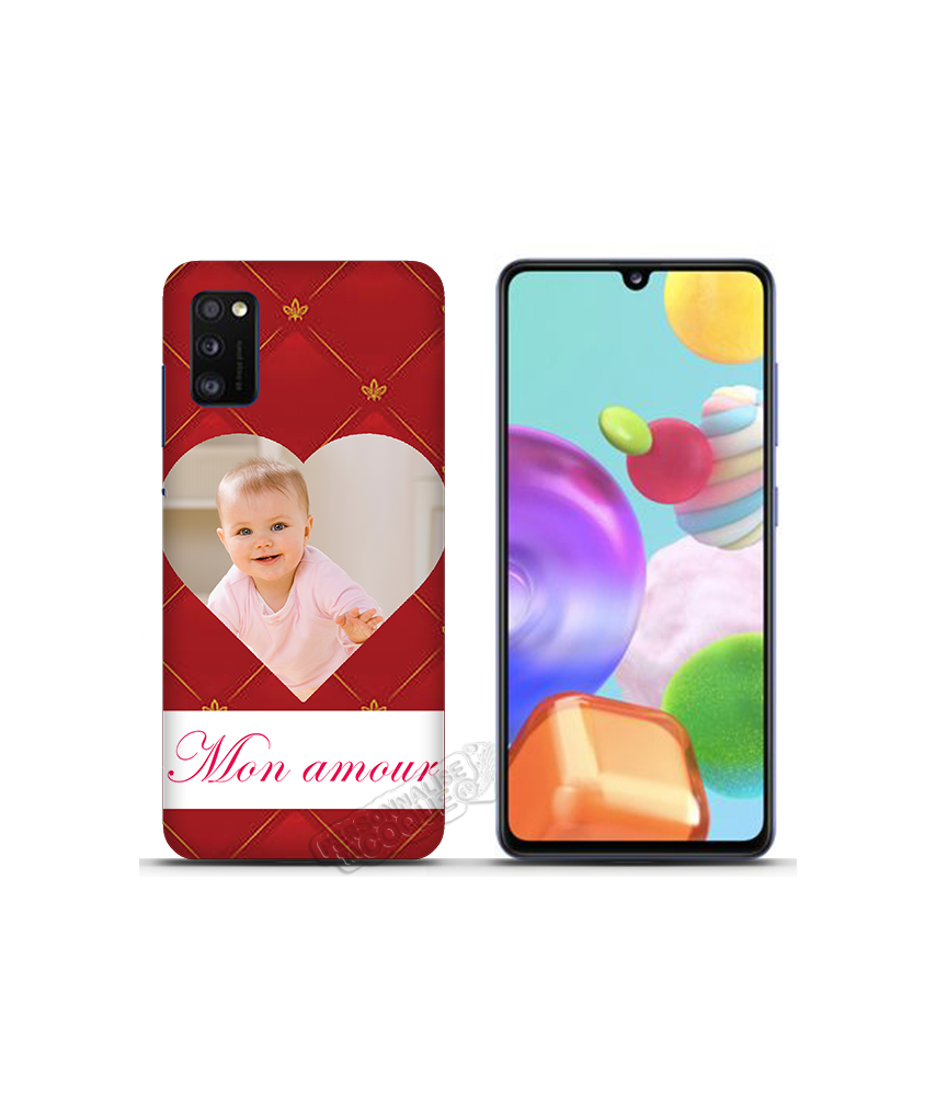 Coque Galaxy A41 personnalisée rigide