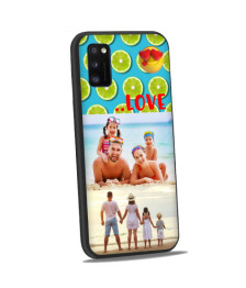 Coque bumper noir Galaxy A41 personnalisée