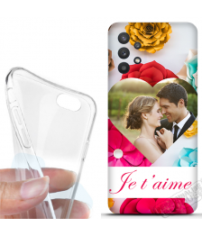 Coque silicone Galaxy A32 5g personnalisée souple