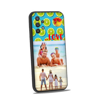 Coque bumper noir Galaxy A32 5g personnalisée