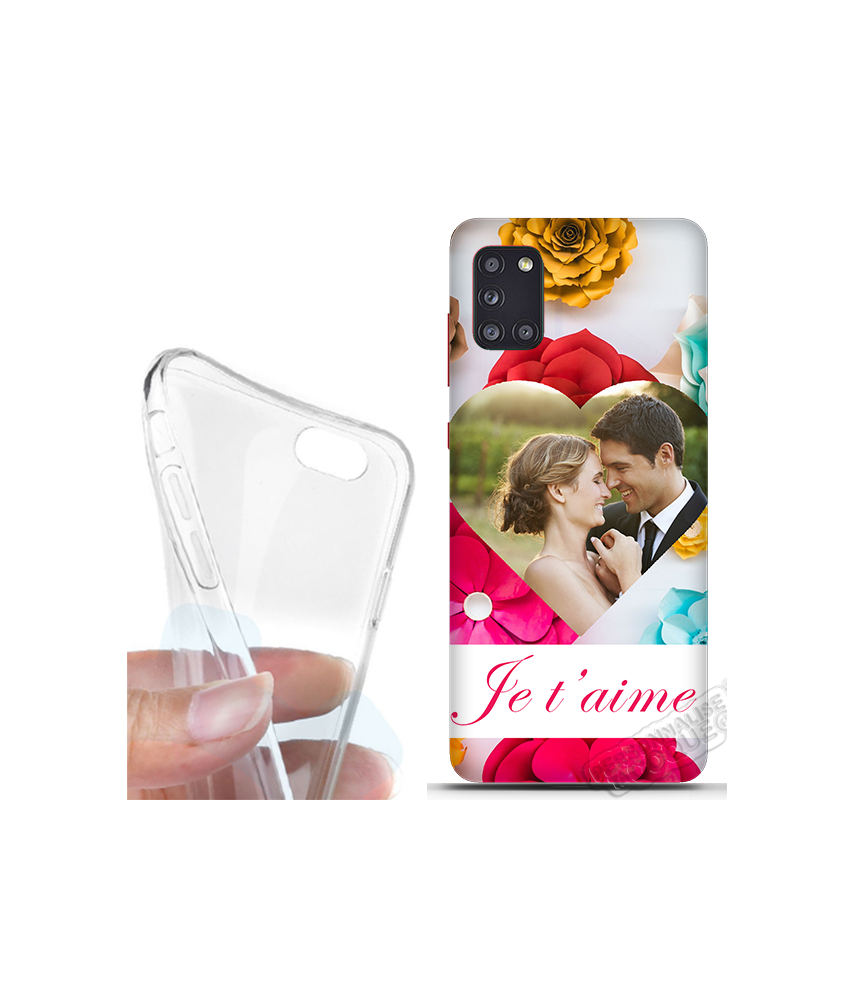 Coque silicone Galaxy A31 5g personnalisée souple