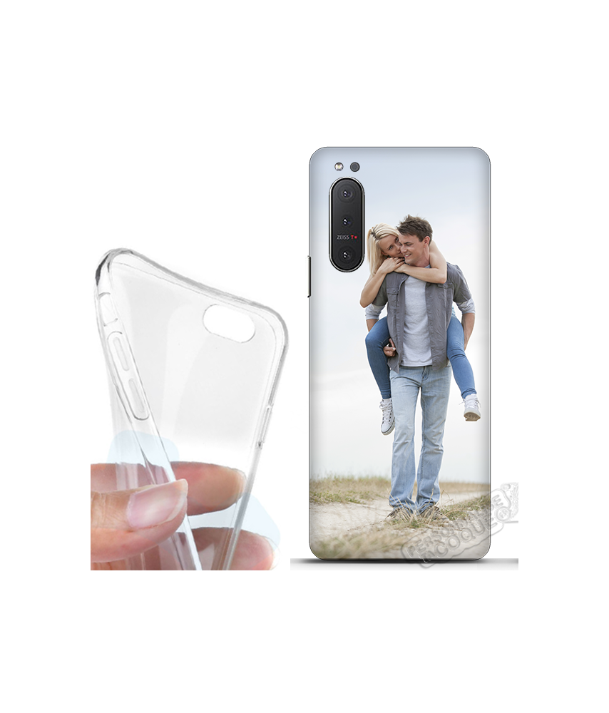 Coque silicone Xperia 5 ii personnalisée souple