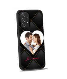 Coque bumper noir A52s personnalisée