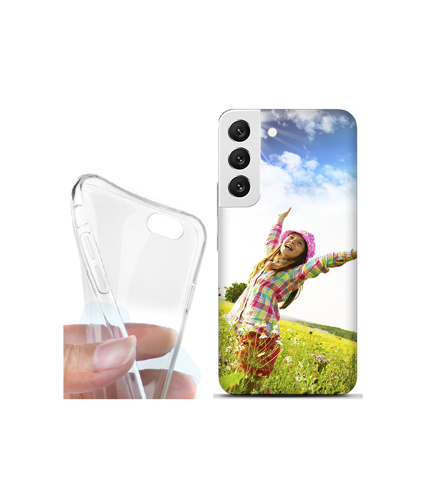 Coque silicone S22 Plus personnalisée souple