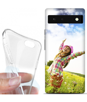 Coque silicone Pixel 6 personnalisée souple