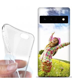 Coque silicone Pixel 6 Pro personnalisée souple