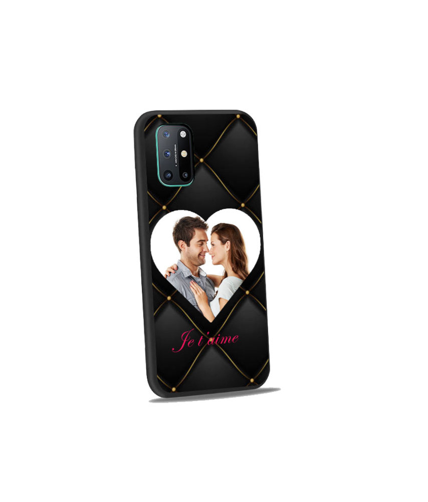 Coque bumper noir 8t personnalisée