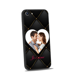 Coque bumper noir iPhone Se 2022 personnalisée