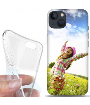 Coque silicone iPhone 13 personnalisée souple