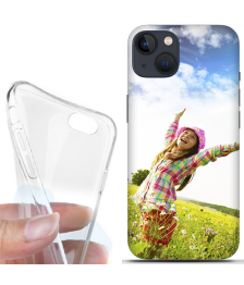 Coque silicone iPhone 13 personnalisée souple