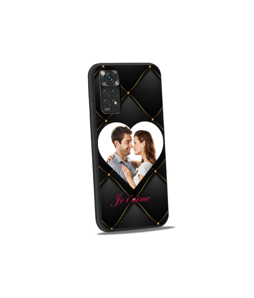 Coque noire personnalisée pour Smartphone Xiaomi Redmi Note 12 (5G