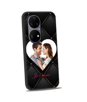 Coque bumper noir P50 Pro personnalisée