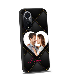 Coque bumper noir Nova 9 personnalisée