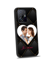 Coque bumper noir 11t Pro personnalisée