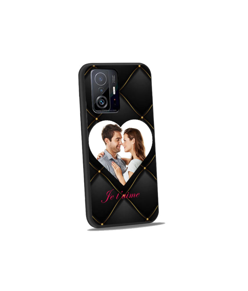 Coque bumper noir 11t Pro personnalisée